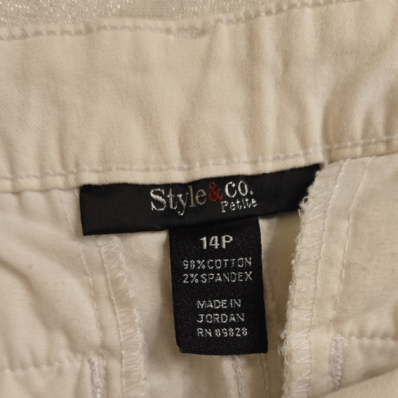 Style & Co. Women's Shorts - White, Pink, Green, Orange 1 Charter Club - Picture 4 of 11